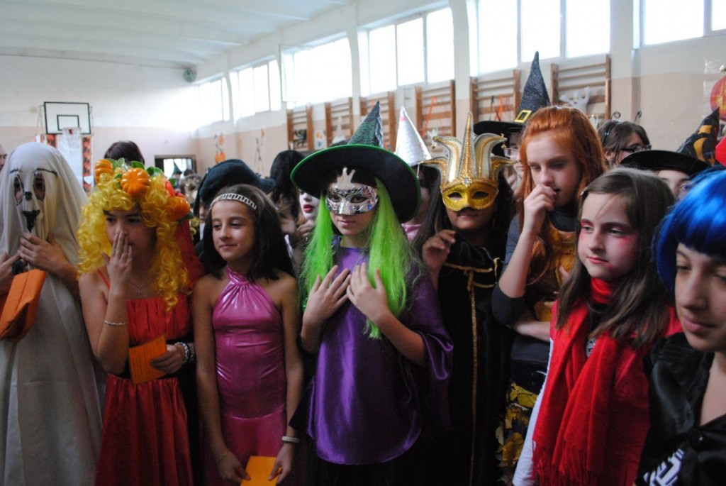 Halloween intr-o scoala din Romania