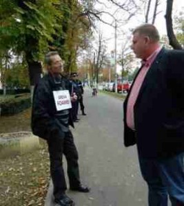 George Lixandru in greva foamei si Costel Bigiu