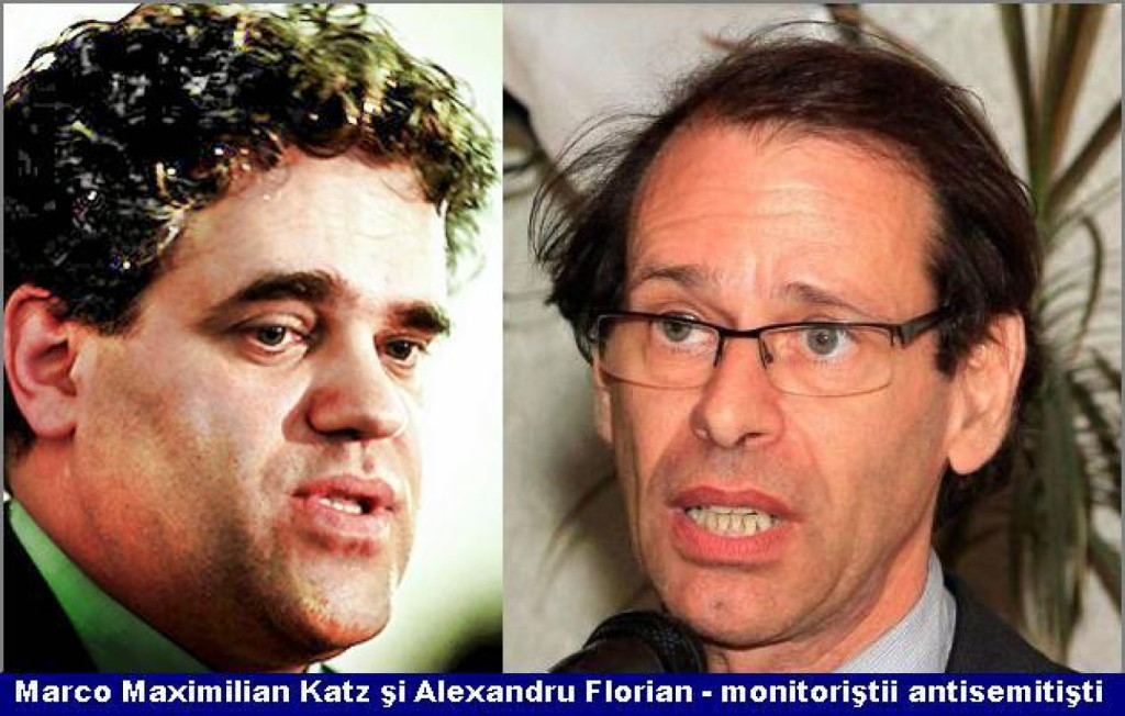Marco Katz si Alexandru Feinstein Florian - dementii penali ai antisemitismului evreiesc