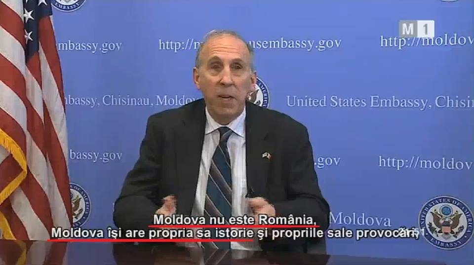 James Pettit, ambasadorul SUA în Republica Moldova, 26 august 2016 Romania