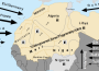 France EU US Russia Germany Libia Geopolitical Games Map